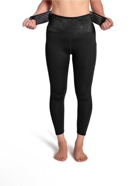 Tommie Copper Women's Pro-Grade Lower Back Support Capri Adjustable Straps 4XL